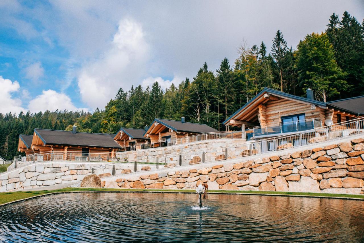 Blockhausen Luxus Chalets Oberschwarzenberg Kültér fotó