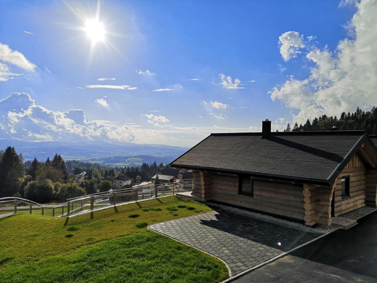 Blockhausen Luxus Chalets Oberschwarzenberg Kültér fotó