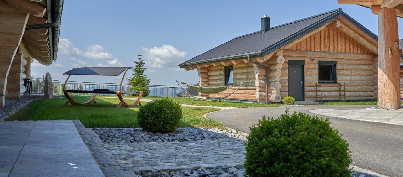 Blockhausen Luxus Chalets Oberschwarzenberg Kültér fotó