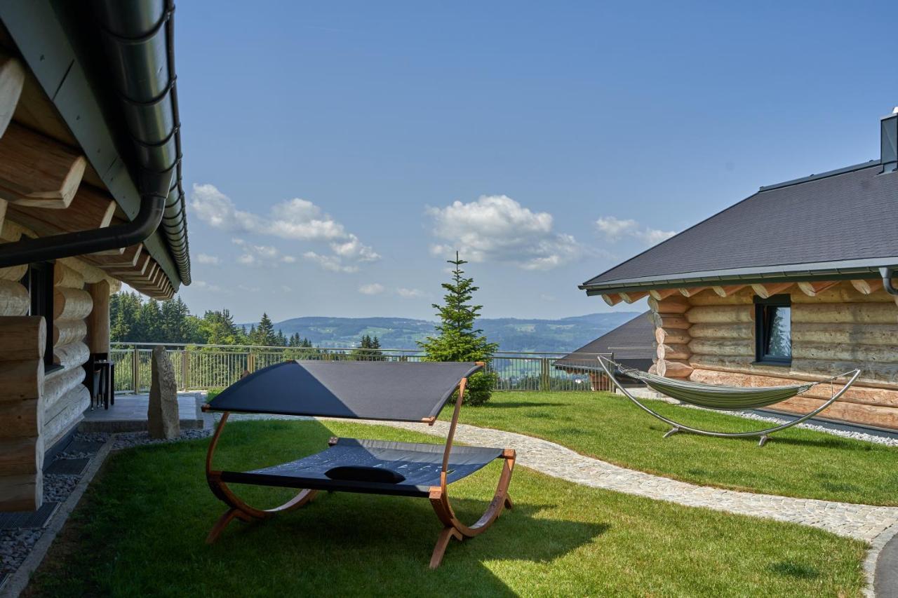 Blockhausen Luxus Chalets Oberschwarzenberg Kültér fotó