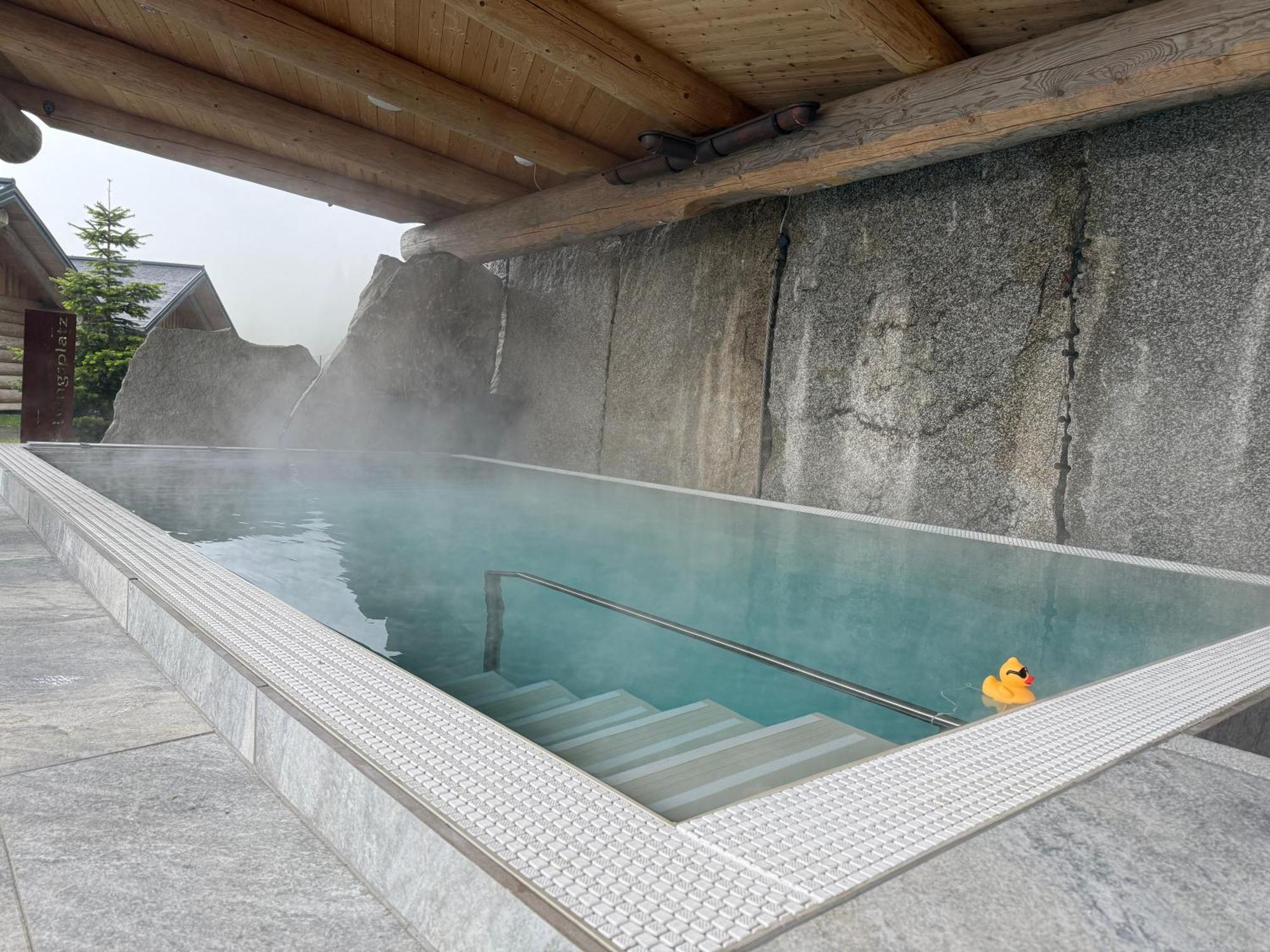 Blockhausen Luxus Chalets Oberschwarzenberg Kültér fotó